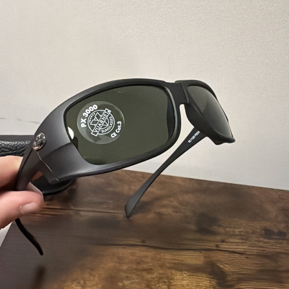VTG Vuarnet VL1120-P00A Black Matte Sunglasses, PX3000 Mineral Lens, NEW! - Picture 8 of 13